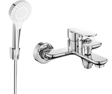 Mexen Milo R05 kádcsaptelep zuhanykészlettel, króm - 7133R05-00