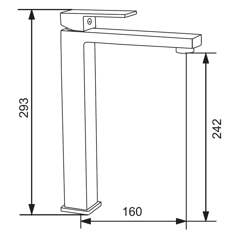 Mexen Uno DQ77 set de baie, auriu - 71413DQ77-50