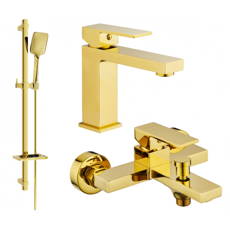 Mexen Uno Set cadă DQ62, auriu - 71403DQ62-50