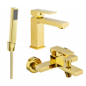 Mexen Uno R77 set pentru cadă, auriu - 71403R77-50