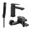Mexen Uno R77 set cadă, negru - 71403R77-70