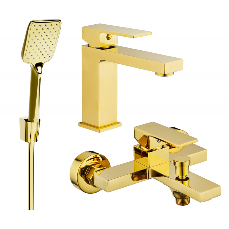 Mexen Uno R62 set cadă, auriu - 71403R62-50