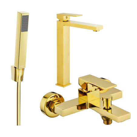 Mexen Uno R77 set cadă, auriu - 71413R77-50