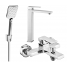 Mexen Uno Set cadă R62, crom - 71413R62-00