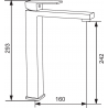 Mexen Uno R62 set de baie, auriu - 71413R62-50