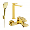 Mexen Uno Set de baie R62, auriu - 71413R62-50