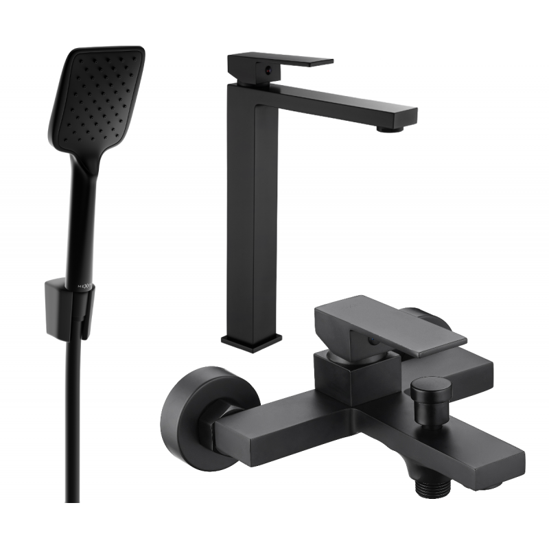 Mexen Uno Set cadă R62, negru - 71413R62-70