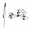 Mexen Uno Baterie de cadă R77 cu set de duș, crom - 7143R77-00
