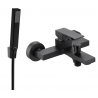 Mexen Uno R77 baterie pentru cadă cu set de duș, negru - 7143R77-70
