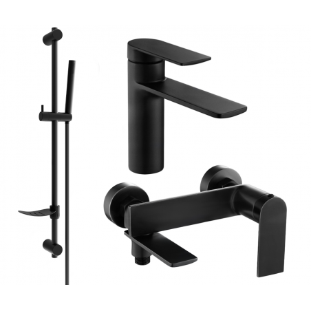 Mexen Zero Set cadă DF70, negru - 71103DF70-70