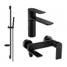 Mexen Zero Set cadă DS70, negru - 71103DS70-70