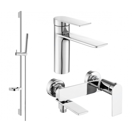 Mexen Zero Set de baie DS70, crom - 71103DS70-00