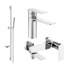Mexen Zero Set de baie DS70, crom - 71103DS70-00