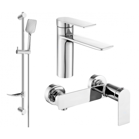 Mexen Zero DF62 zuhanykészlet, króm - 71104DF62-00