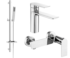 Mexen Zero DQ02 zuhanykészlet, króm - 71104DQ02-00