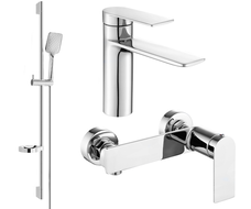 Mexen Zero DS62 zuhanykészlet, króm - 71104DS62-00