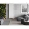 Radiator plat de tip Mexen Line VS20SL 1400 x 600 mm, conectare la baza centrală, 1068 W, alb - W6VS20SL-140-060-00