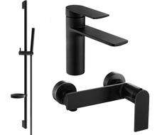 Mexen Zero DS70 set de duș, negru - 71104DS70-70