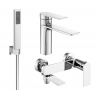 Mexen Zero Set de cadă R02, crom - 71103R02-00