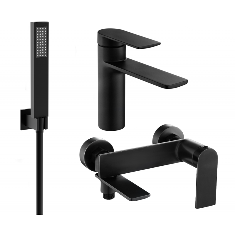 Mexen Zero R02 zuhanykészlet, fekete - 71103R02-70