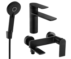 Mexen Zero R40 set cadă, Neagră - 71103R40-70