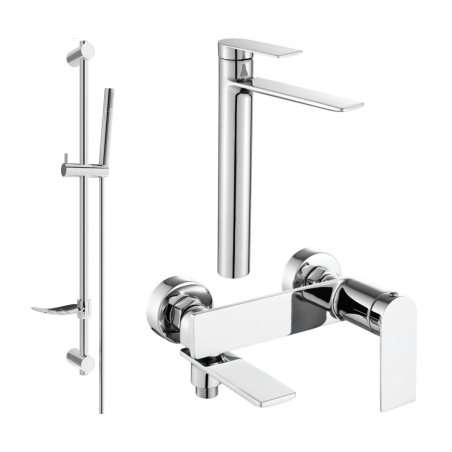 Mexen Zero DF70 set cadă, Crom - 7113DF70-00