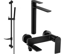 Mexen Zero Set de cadă DF70, negru - 7113DF70-70
