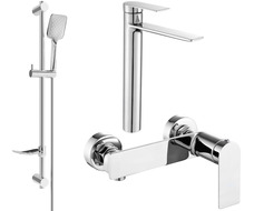 Mexen Zero DF62 zuhanykészlet, króm - 71114DF62-00