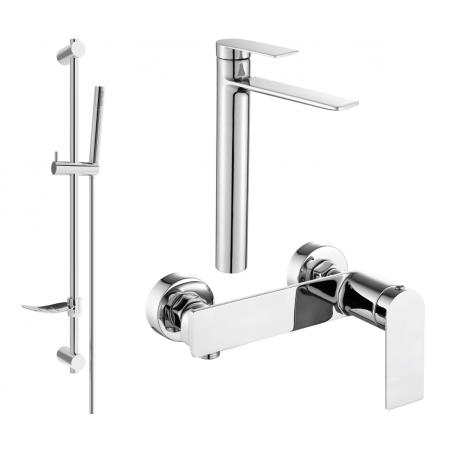 Mexen Zero DF70 set duș, crom - 71114DF70-00