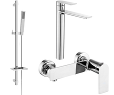 Mexen Zero DQ02 zuhanykészlet, krómozott - 71114DQ02-00