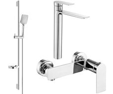 Mexen Zero DS62 zuhanykészlet, króm - 71114DS62-00