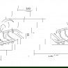 Mexen Remo Suport pentru săpun, Aurie - 7050751-50