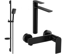 Mexen Zero DS62 set de duș, negru - 71114DS62-70