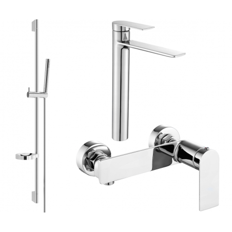 Mexen Zero DS70 zuhanykészlet, króm - 71114DS70-00