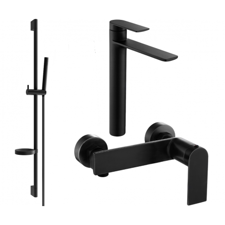 Mexen Zero DS70 zuhanykészlet, fekete - 71114DS70-70