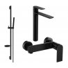 Mexen Zero DS70 set de duș, negru - 71114DS70-70