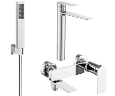 Mexen Zero R02 fürdőkád csomag, króm - 71113R02-00