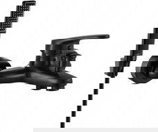 Mexen Erica R72 baterie de cadă cu set de duș, negru - 74643R72-70