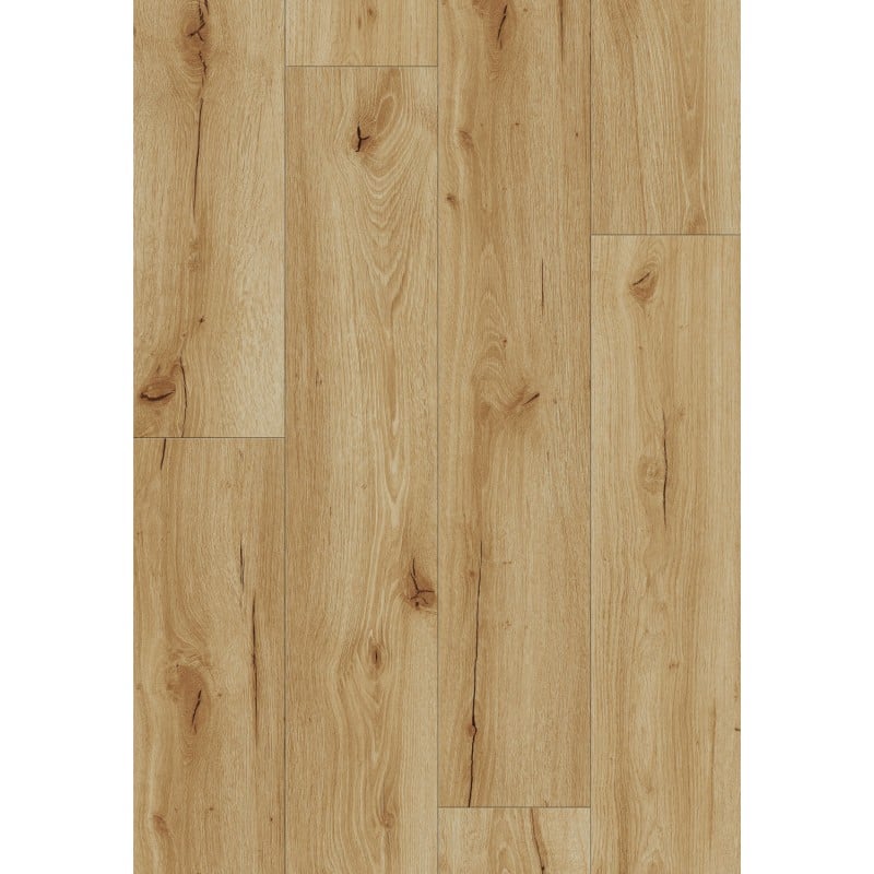 Mexen Beaver Creek vinyl padlók 1240 x 182 mm SPC 6,5 mm, IXPE 1,5 mm alátét, 4 V-fuga, Tölgy - F1002-1240-182-505-4V1-01