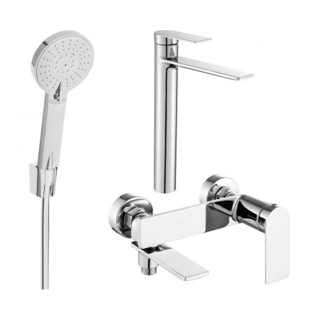 Mexen Zero Set cadă R40, crom - 71113R40-00