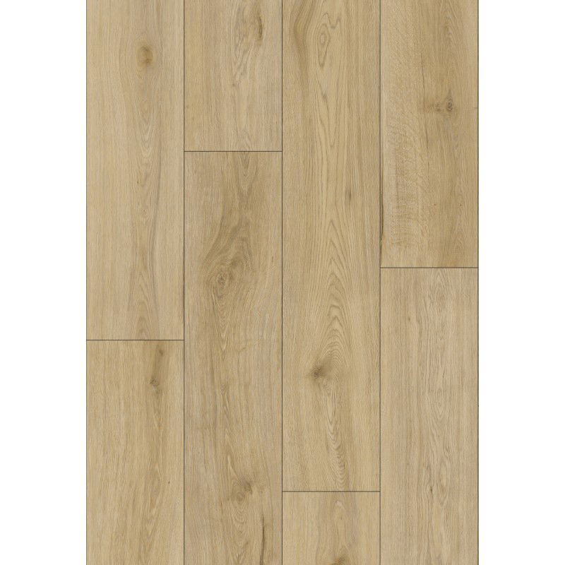 Mexen Charter Oak 1240 x 182 mm-es vinilpanelek, SPC 6,5 mm, IXPE 1,5 mm-es alátét, 4 V-fuga, Tölgy
