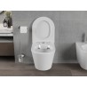 Mexen Rico Vas WC Rimless cu capac cu coborâre lentă slim, duroplast, alb lucios - 30720400