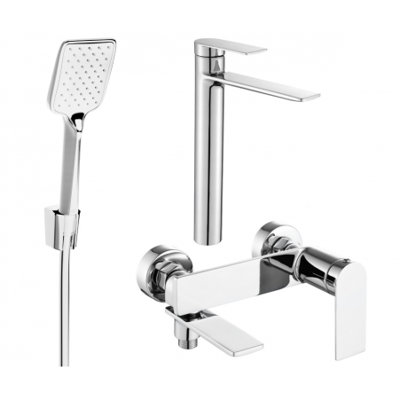 Mexen Zero Set cadă R62, crom - 71113R62-00