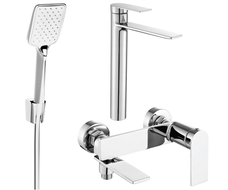 Mexen Zero Set cadă R62, crom - 71113R62-00
