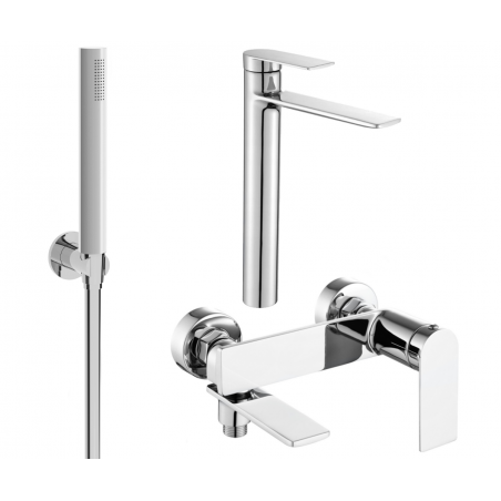 Mexen Zero Set cadă R70, crom - 71113R70-00