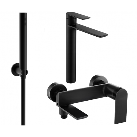 Mexen Zero Set cadă R70, negru - 71113R70-70