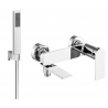 Mexen Zero R02 baterie de cadă cu set de duș, crom - 7113R02-00