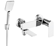 Mexen Zero R62 fürdőkád csaptelep zuhanyszettel, króm - 7113R62-00
