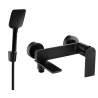 Mexen Zero R62 baterie cadă cu set de duș, negru - 7113R62-70