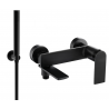 Mexen Zero R70 baterie de cadă cu set de duș, negru - 7113R70-70